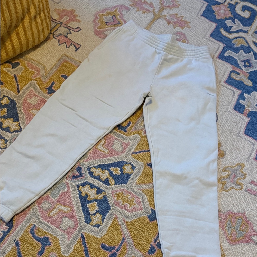Aritzia White Track Pants